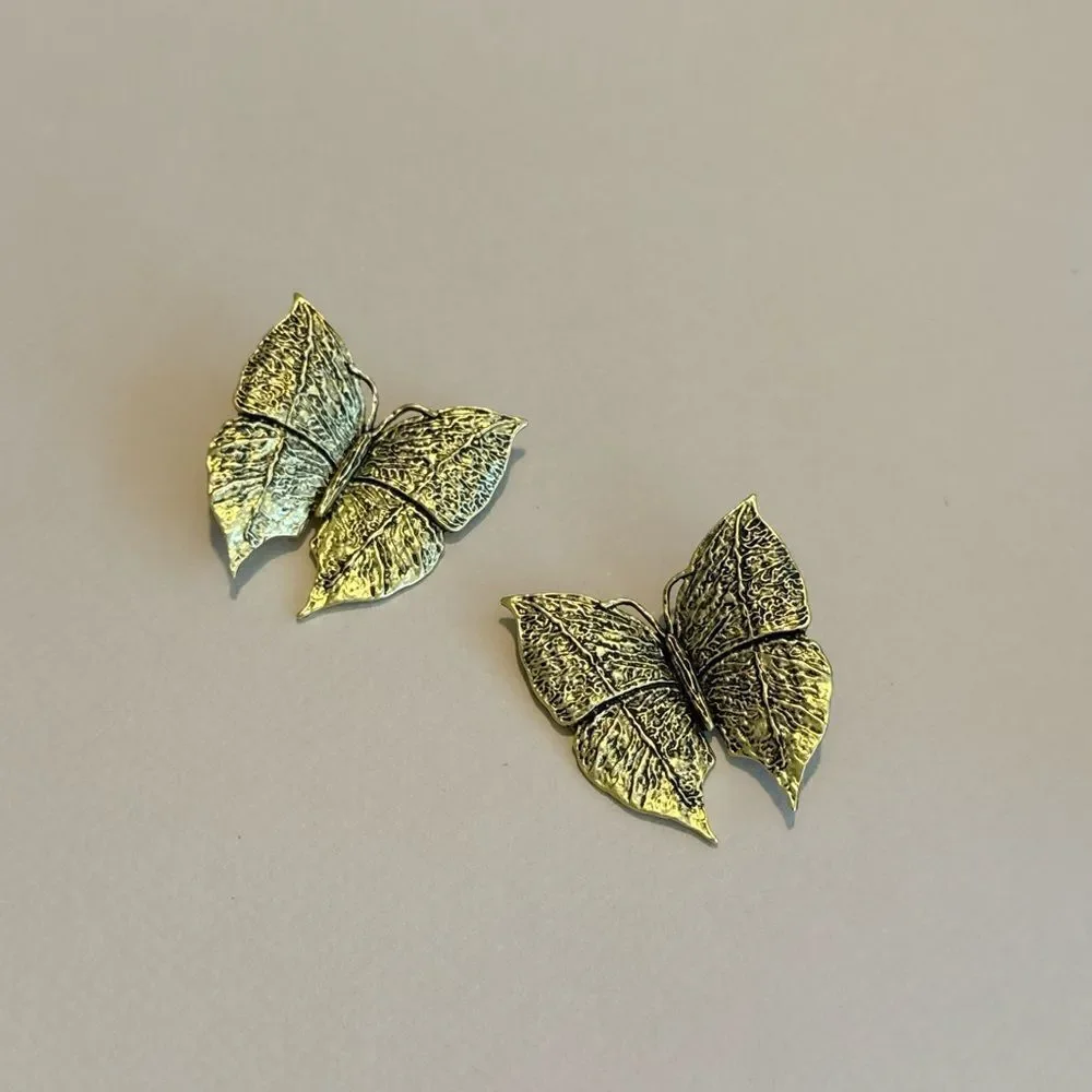 Butterfly earrings M910 - Picture 1 of 3
